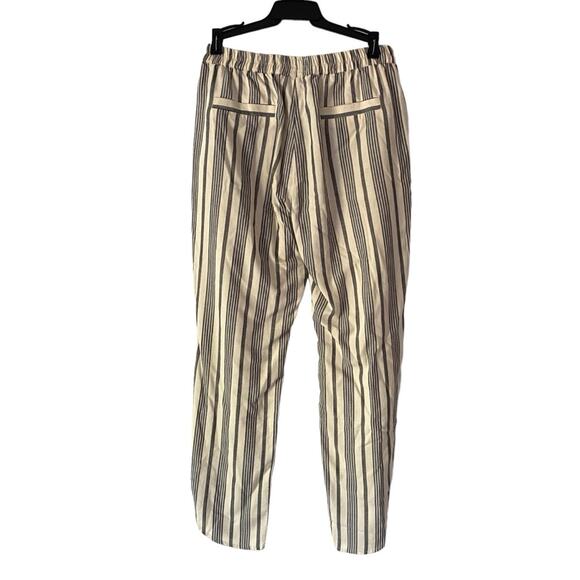 Marine Layer Allison Pull On Tan Black Pants size small - Picture 7 of 10